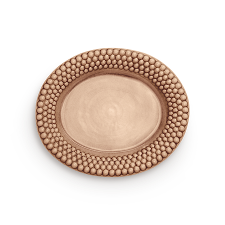 Bubbles Fat ovalt Cinnamon 35 cm