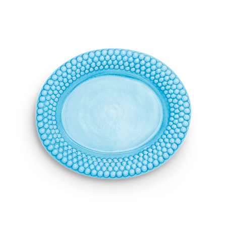 Bubbles Fat Ovalt Turkost 35 cm