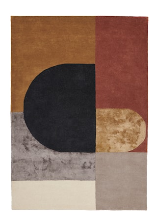 Vilja Matta Mustard 140x200 cm