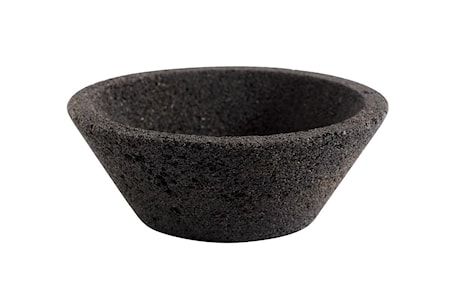 Skål Lava L Svart Lavasten 5x15 cm