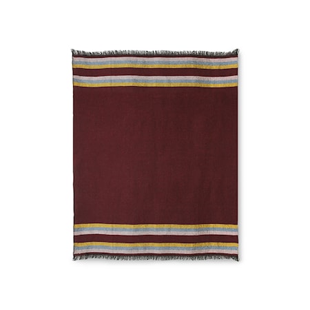 DORIS for HKLIVING: Fluffy Filt Burgundy 130x150