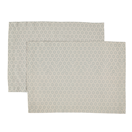 Bordstablett Smaragd 2-pack 45x35 cm - Petrol