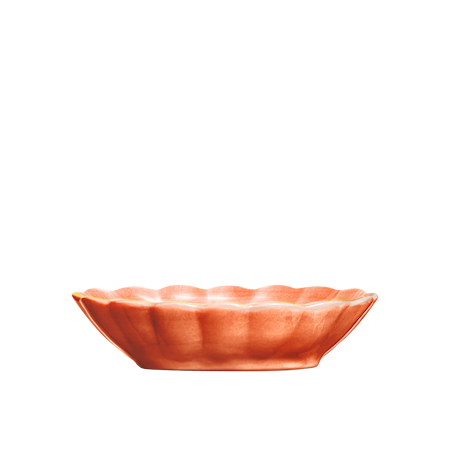 Oyster Skål Orange 23x18cm