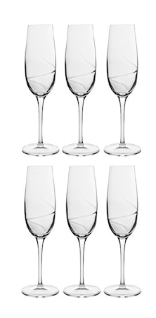 Aero Champagneglas 23,5 cl 6-pack