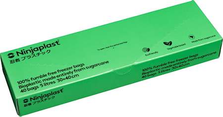Fryspåsar Fossilfria 5 Liter 40-pack