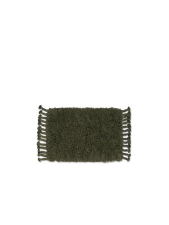 Amass Long Pile Mat - Olive
