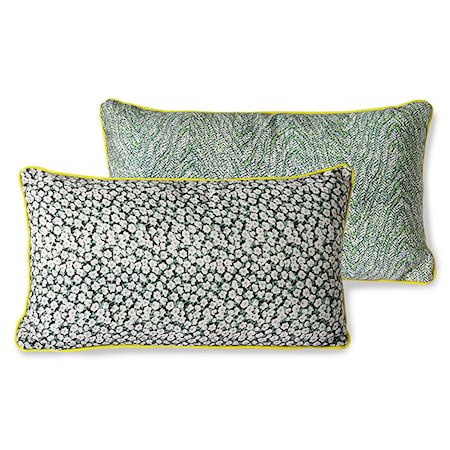DORIS Printed Kudde green 35x60 cm