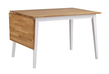 Filippa Klaffbord Ek/Vit 120 cm