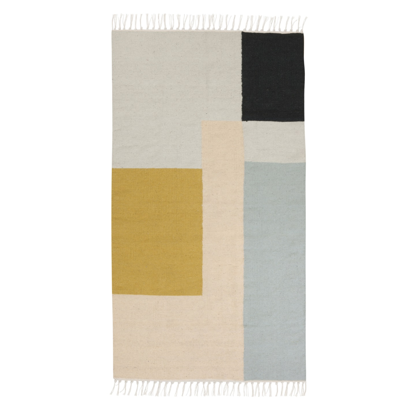 Matta KELIM Squares 80 x 140 cm Ferm Living