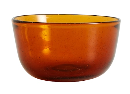 Airy Skål Glas Amber