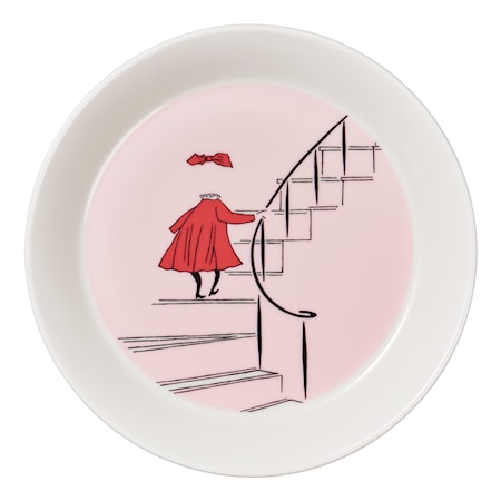 Mumin tallrik 19 cm Ninni puder