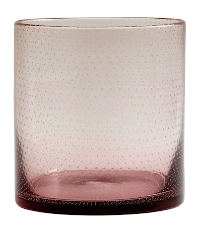 Ljuslykta BUBBLE Ø 15 cm - Lila
