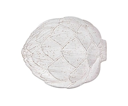 Artichoke Vit Middagstallrik 31,5 cm