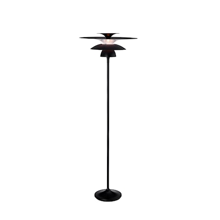 Picasso Golvlampa Mattsvart LED 149x50 cm
