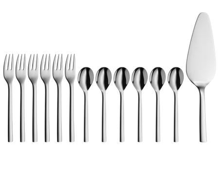 Nuova tårtset 13 delar blank s
