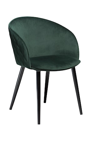 Stol Dual Velour - Emerald Grön