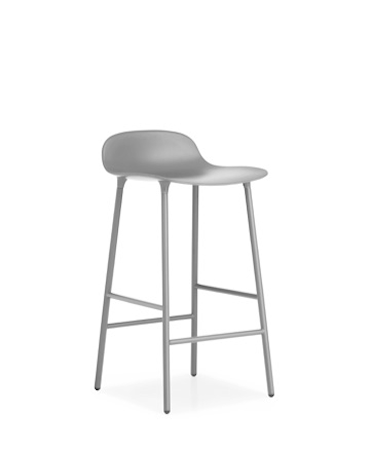 Form Barstol Grå 65 cm