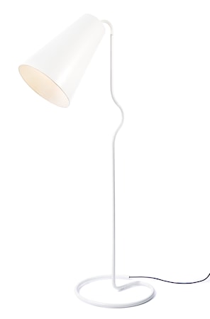 Bender golvlampa - Vit