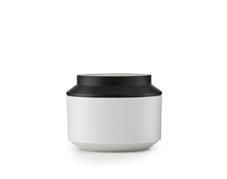 Geo Burk med lock Frost/Svart Ø 10 cm