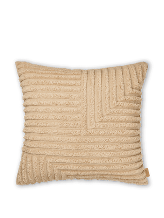 Crease Wool Kudde Large Light Sand
