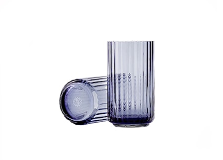 Lyngby Vas Midnight Blue Munblåst Glas H31 cm