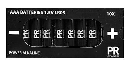 Batteri 10pack Power Alkaline AAA