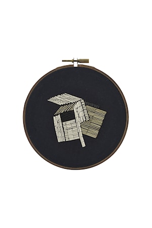 Väggdekoration Ø 25 cm Beige
