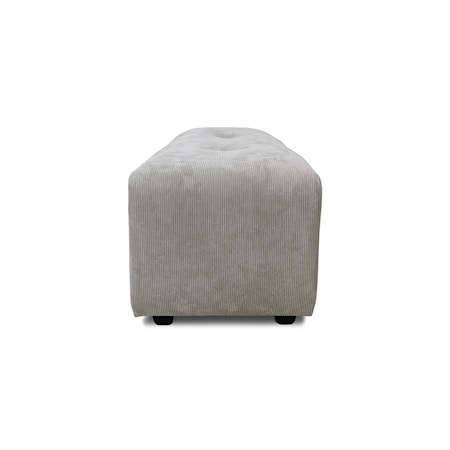 Vint couch Soffmodul hocker Small Corduroy rib Cream