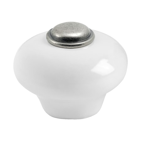 Knopp 409 Tenn/porslin - 3,7 cm