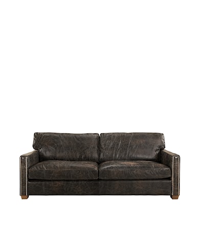 Viscount soffa 3-sits Läder fudge