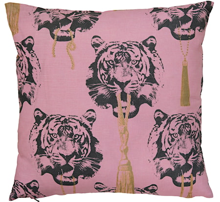 Coco Tiger rosa kudde - 2-pack, 60x60
