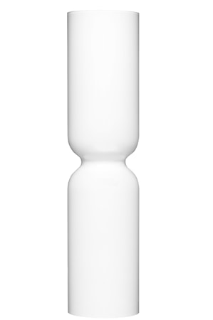 Ljuslykta 600 mm vit