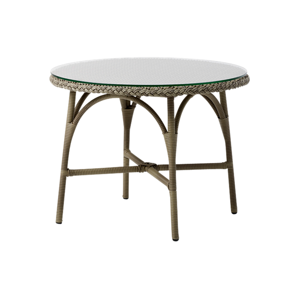 Victoria runt bord m/ glastopp Antique, Sika-design