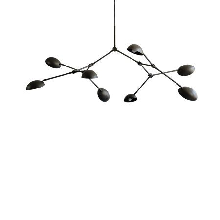 Drop Chandelier Ljuskrona Bronze