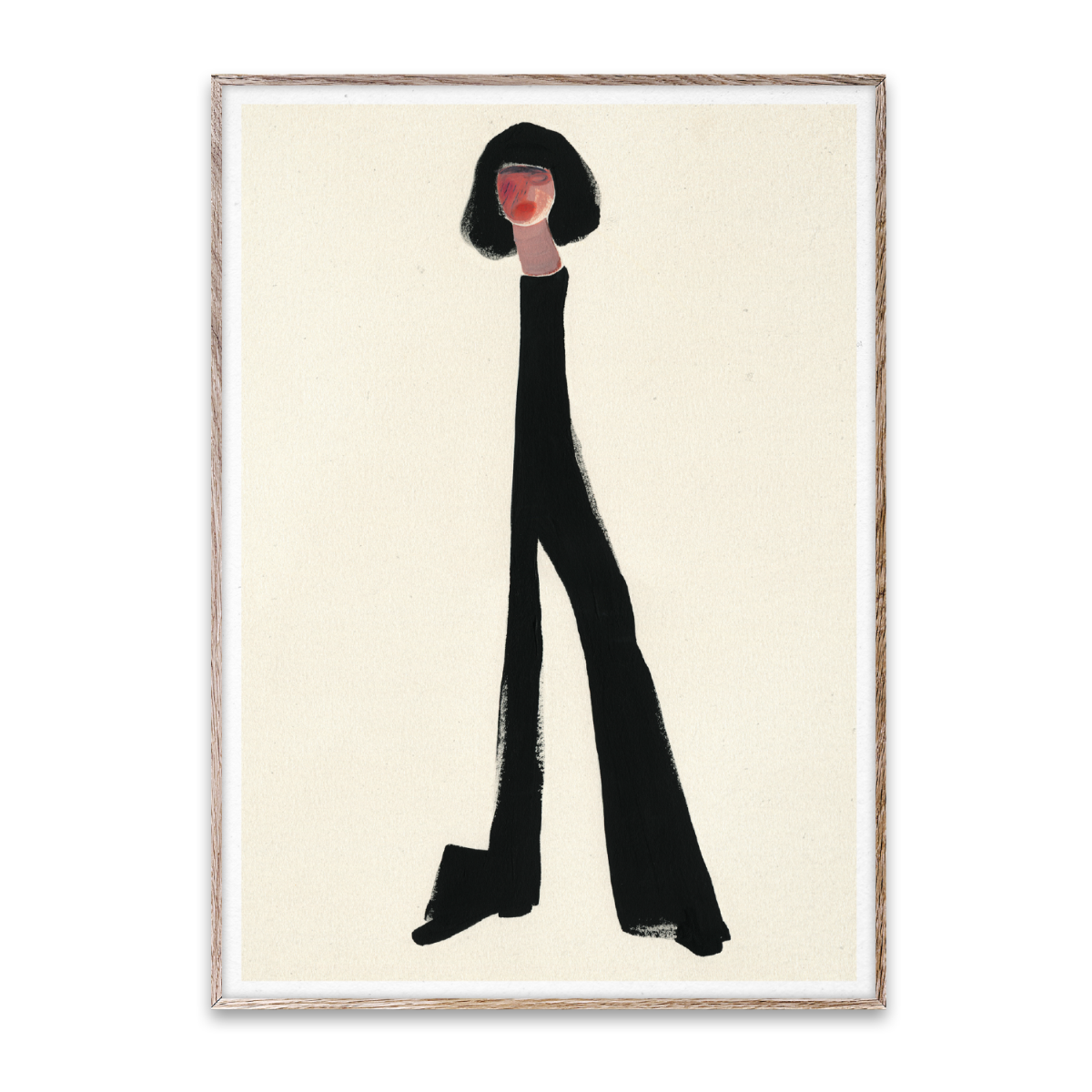 Paper Collective Poster Black Pants 50x70 cm