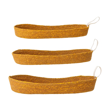 Bricka Brun Sjögräs set av 3