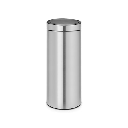 Touch Bin NEW, plastinnerhink 30 L Mattborstat Stål