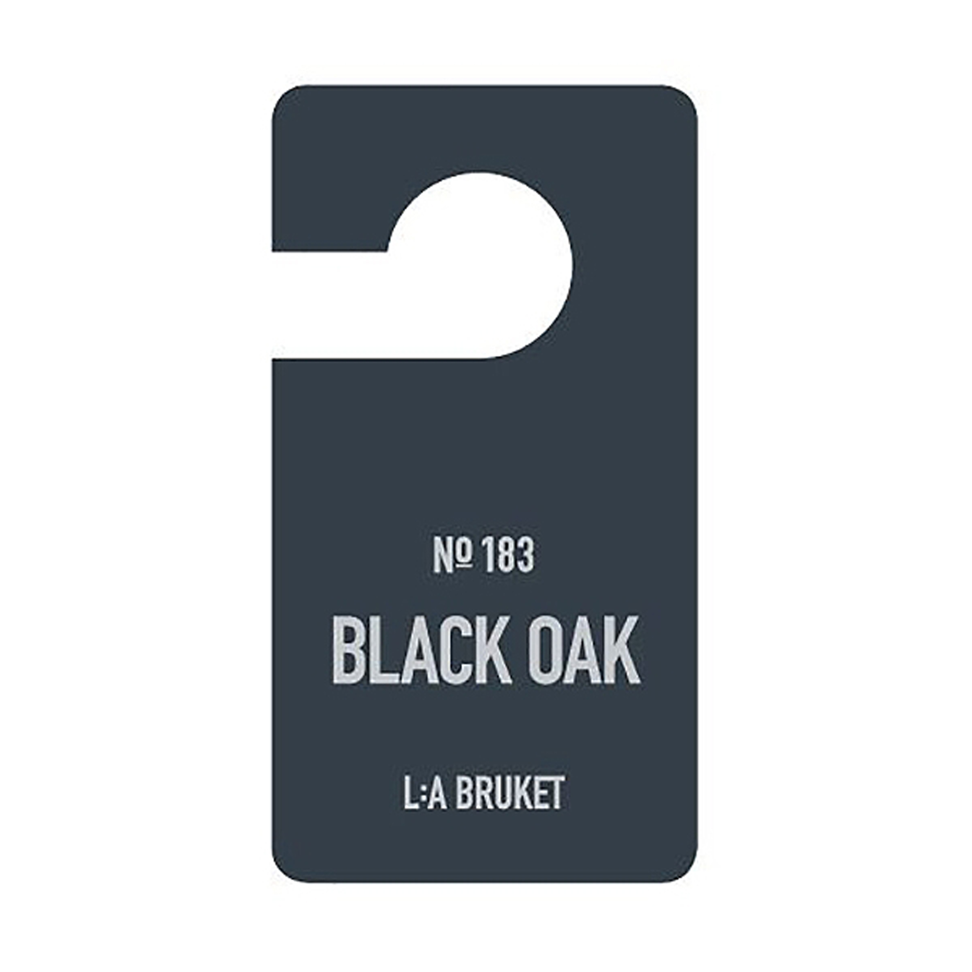 L:a Bruket Fragrance Tag Black Oak