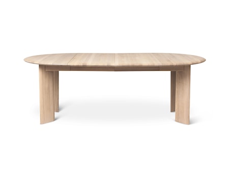 Bevel Table Extendable x 2 - White Oiled