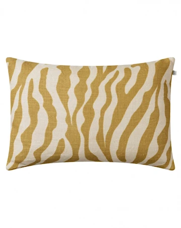 Zebra Kuddfodral 100% Linen Spicy Gul 40x60cm