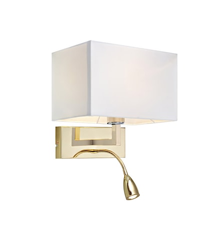 Savoy Vägglampa Mässing