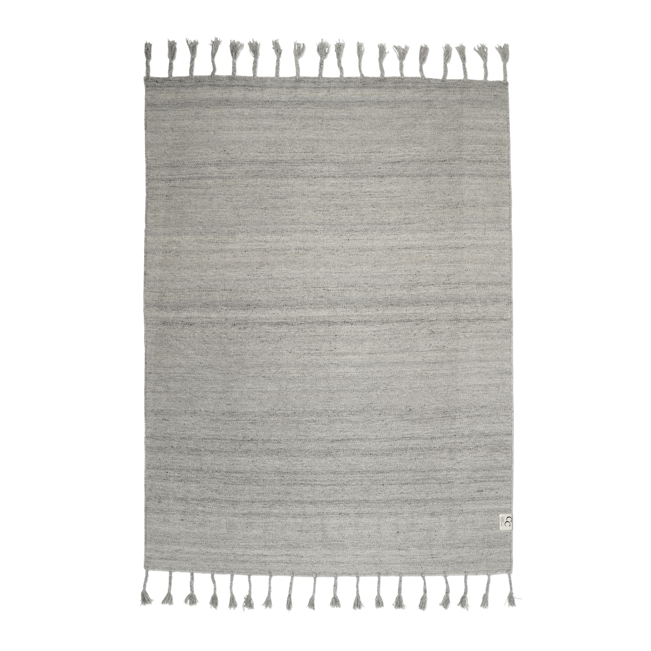 Ullmatta PLAIN SILVER 170x230, Classic Collection