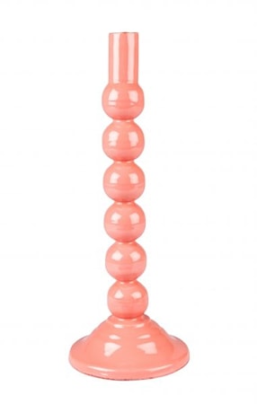 Ljusstake H:30 cm Rosa