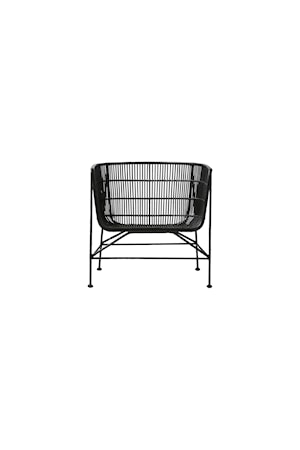 Stol Cuun 70x70 cm Svart