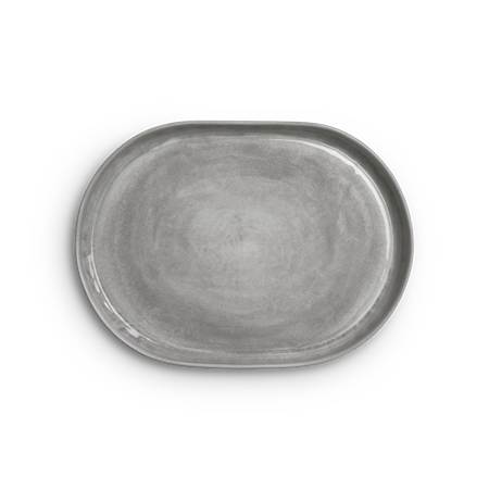 MSY Fat Ovalt Grå 34 cm