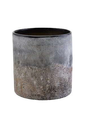Blomkruka Rock Grå Ø20x21cm