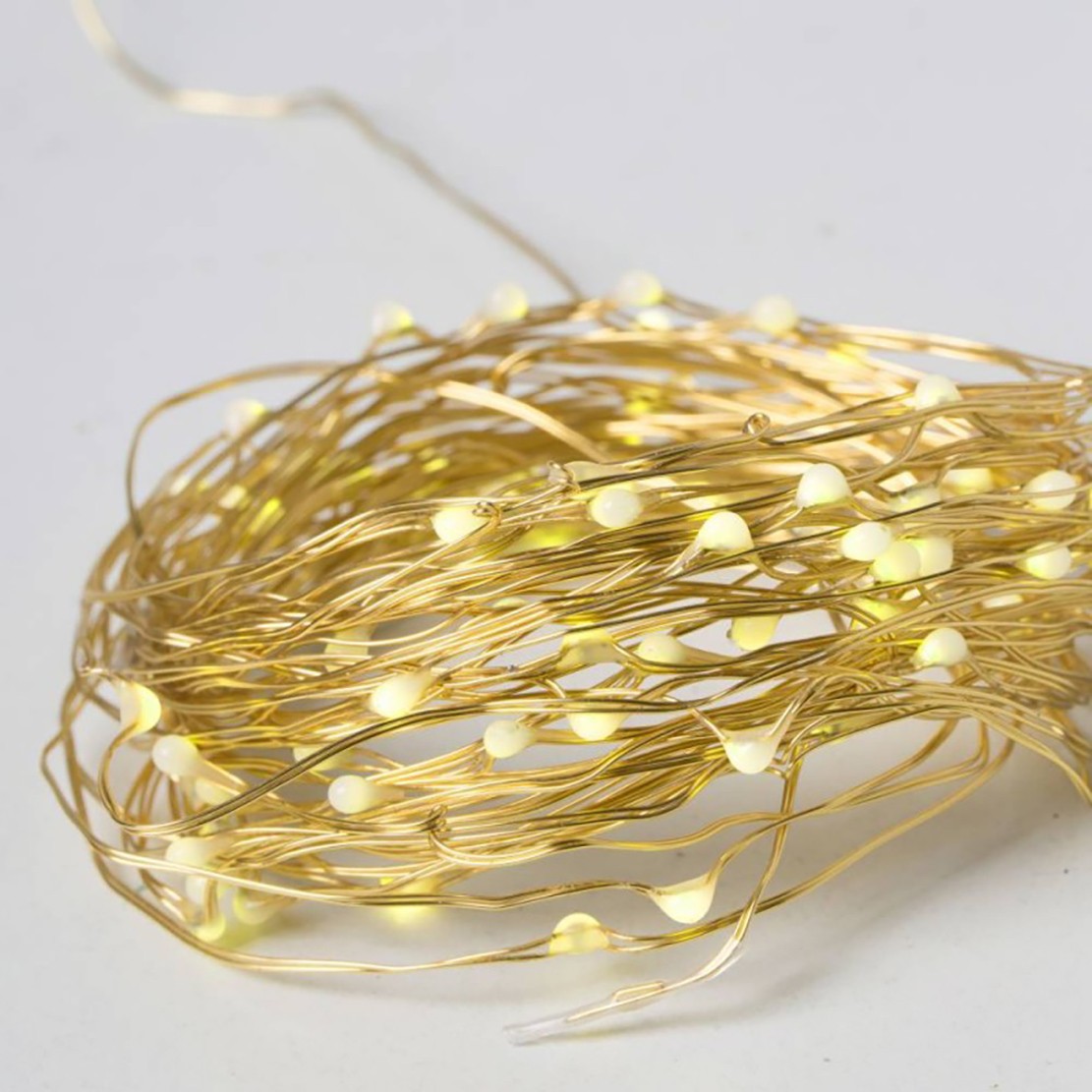 Watt & Veke Ljusslinga guld LED