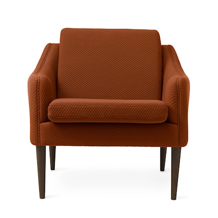 Mr. Olsen Lounge Chair Spicy Brown Smoked Ek
