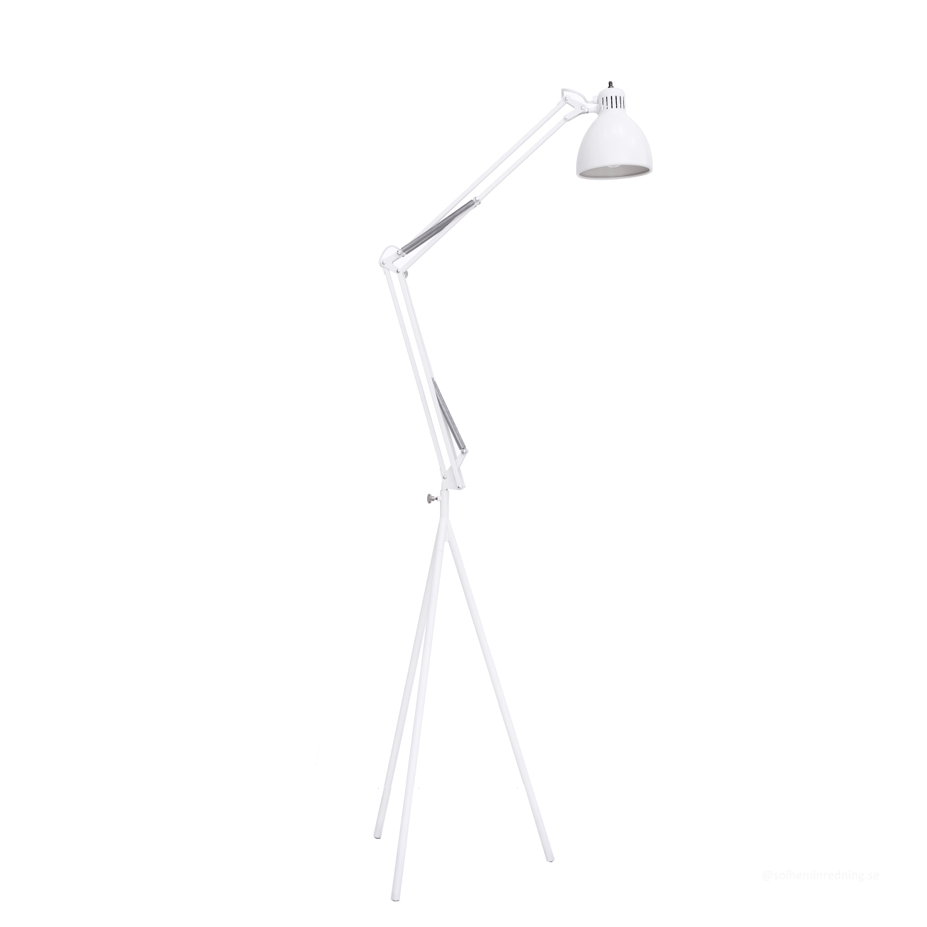 Skrivbordslampa STAND LAMP ink. golvstativ vit, MOEBE