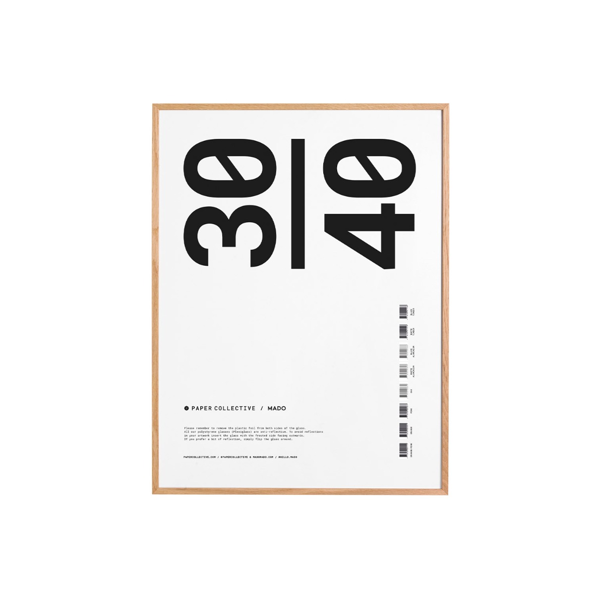 Paper Collective Ram Ek Plexi 30x40 cm